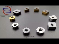 Penggantian impor melalui sisipan seri Sisipan Tungsten Carbide Presisi Kekuatan Tinggi