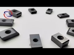 Sisipan Penggilingan Karbida Penggilingan Berat Menyelesaikan Sisipan Karbida Kustom ANSI C6