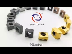 Sisipan Karbida Semen Penggilingan Poros Engkol K25 Kekerasan Merah Yang Baik 92HRA