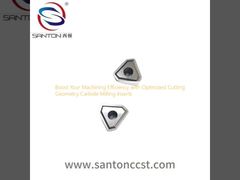 Tingkatkan Efisiensi Pemesinan Anda dengan Sisipan Penggilingan Karbida Geometri Pemotongan yang Dioptimalkan