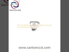 Sisipan Penggilingan Karbida Kekerasan 90.4-91.5HRA dengan Opsi Pembayaran yang Dapat Diterima T/T