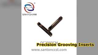 Grooving Presisi Sisipan Karbida CNC