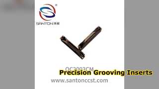 Grooving Presisi Sisipan Karbida CNC
