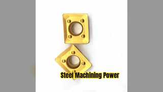 Sisipan Karbida Lapisan CrTiAIN Untuk Baja