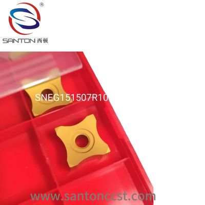 CVD/PVD berkinerja tinggi Cemented Carbide Inserts ISO9001:2015 Sertifikasi untuk Precision Machining