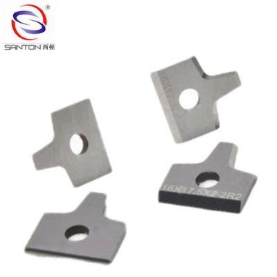 Harga bagus Sisipan Karbida Bubut Kayu 91 HRA Pemotong Tahan Benturan on line