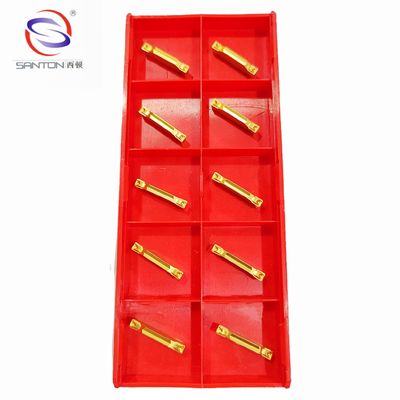 Harga bagus Alternatif Penggilingan sisipan karbida tungsten slot ganda  sisipan putar alat pemotong cnc logam on line