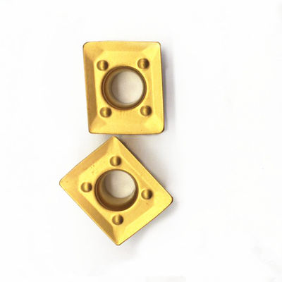 Mata Pisau Penggilingan Lapisan CrTiAIN Sisipan Karbida Alat Pemotong Tungsten karbida untuk alumin